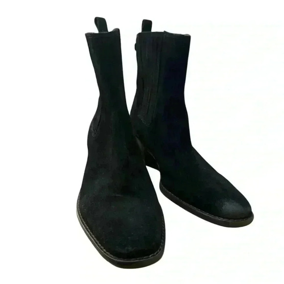 Sam Edelman Bronson Bootie Suede Shelf pull Sz 9 - Picture 4 of 11